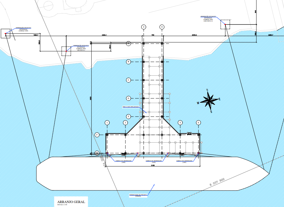 Píer e Ponte de Acesso – Empresa Privada – Bahia/BR